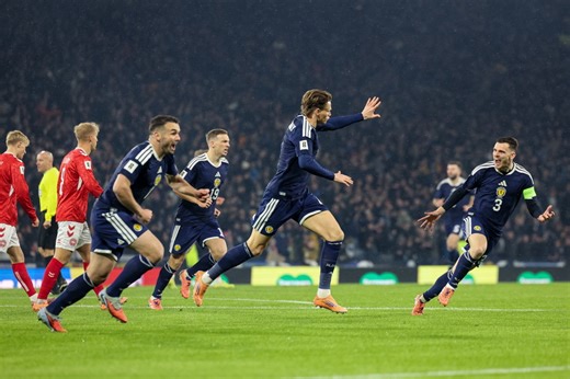 Σκωτία - Δανία 4-2: Φινάλε-θρίλερ στην Γλασκώβη - Στο Μουντιάλ οι Σκωτσέζοι έπειτα από 28 χρόνια