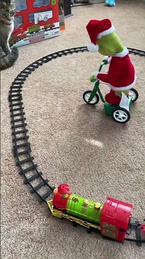 The Grinch Express Train Set From Walmart