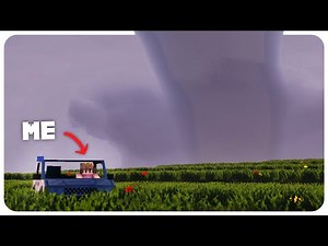 I Finally Went Storm Chasing In Minecraft!