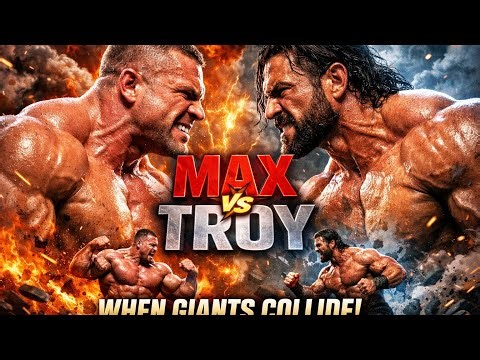 MAX vs TROY. Clash of Monster Muscles When Giants Collide Max vs Troy Ultimate Battle