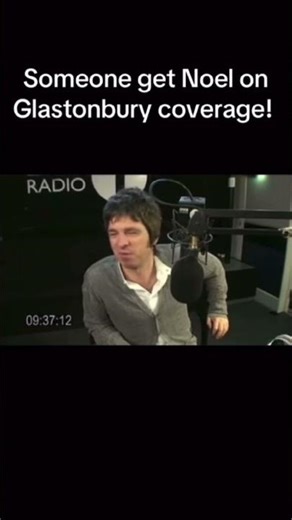 #noelgallagher might be the funniest musician ever😂🔥🩵#oasis #liamgallagher #glastonbury #music