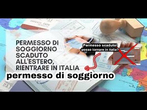 il mio Permesso scaduto: posso tornare in italia.