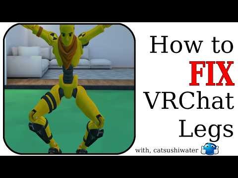 How to FIX VRChat "Bendy" Legs (Bending Outwards or Inwards)