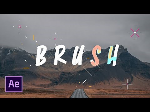Creative Write-On Brush Effect | After Effects Tutorial