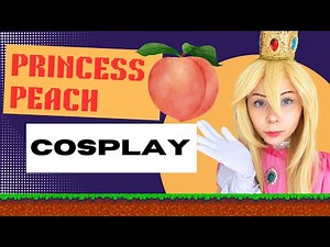 PRINCESS PEACH Cosplay - Halloween Look Tutorial