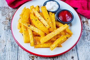 Baked Polenta Chips