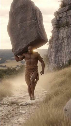 Ancient Titan Walking With a Massive Stone #legendsofthemightypast