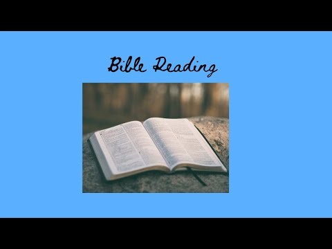 Bible Reading Jeremiah 7 through 9