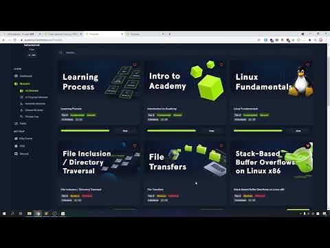 HTB Academy - 駭客攻擊手法與思路培訓課程，邁向 Hack The Box 之路 | Cyber Security Training | Become a Hacker