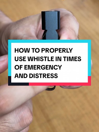 Emergency Survival Whistle Techniques for Natural Disasters