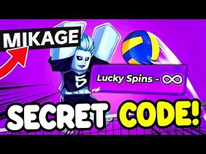*NEW* ALL WORKING CODES In Volleyball Legends UPDATE 62 CODES MIKAGE SHOWCASE! Roblox