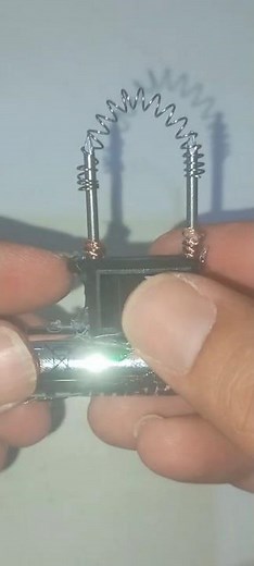 DIY Mini Heating Element with Battery & Spring Coil | Simple Homemade Heater #shorts #viralvideo