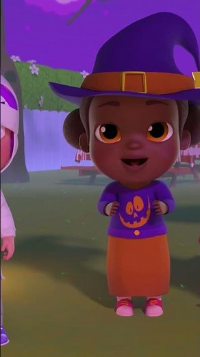 Knock Knock, Trick Or Treat? | BubbleeeKids - Best Nursery Rhymes #shorts #nurseryrhymes #kidssongs