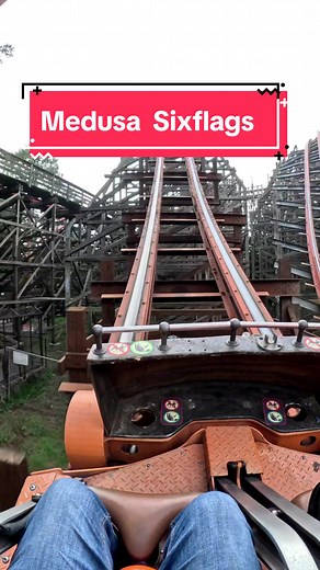 Medusa Steel Coaster Sixflags México by @gopromx #GoProMx #rollercoaster #sixflags #gopro #goprohero12