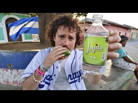 Trying STREET FOOD in Nicaragua