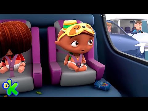 Un viaje con problemas para los bebés | Mini Beat Power Rockers | Discovery Kids Latinoamérica