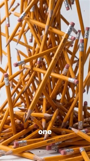 I sharpened 1.000 Pencils for this ✏️ 😳