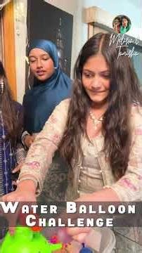 Everyone’s Favorite Family Water Balloon Challenge #like