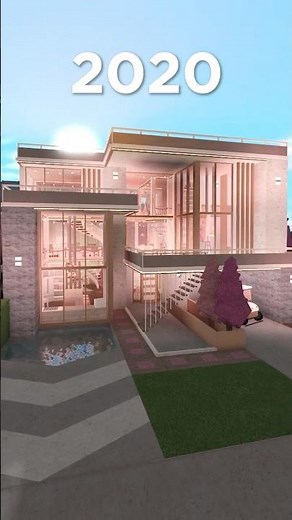 The Blush Mansion... 5 Years Later #roblox #bloxburg