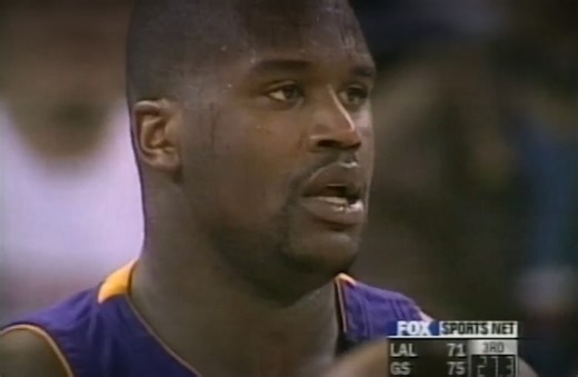 NBA History: Shaquille O'Neal Records 49 Points and 13 Rebounds vs. GSW in 2000