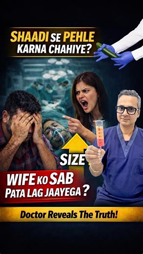 Size Badhane Ke Baad Wife Ko Pata Chal Jata Hai? Doctor Explains | Before Marriage Better Option?