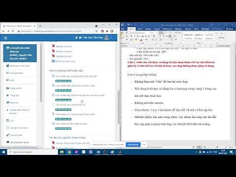 Lý thuyết điều khiển nâng cao Buổi 1