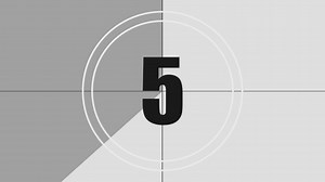 レトロ風カウントダウン - VideoBase