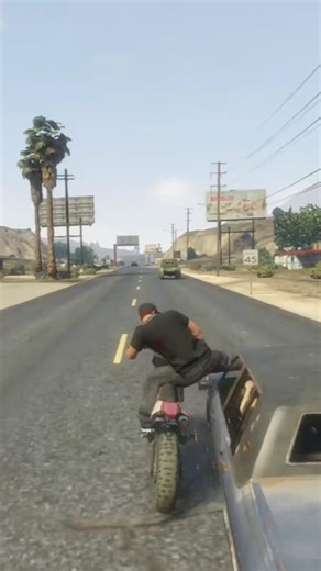 Messing With GTA Drivers GONE WRONG! 🏍️💨 Gta V #GTAV #GTA5 #GTAGaming #FunnyMoments #Wasted #Gaming