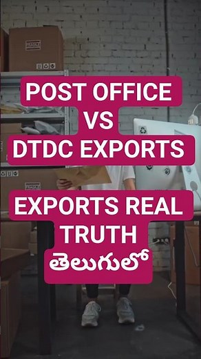 DTDC vs Post Office EXPORTS – Real Truth in 60 Sec | Exporters Must Watch!