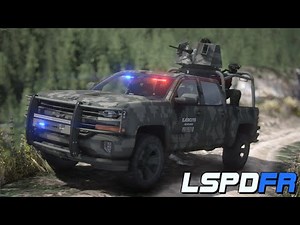 GTA 5 POLICIA | Ejercito Mexicano - Ruta Por La Sierra y Bosques | TheAxelGamer