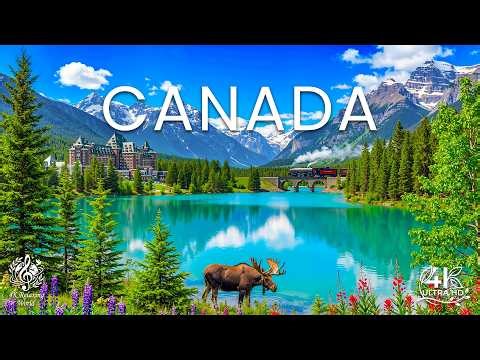 Canada 4K - Explore Majestic Peaks, Crystal Lakes & Endless Wilderness – Nature’s Paradise