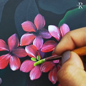 146K views · 6.4K reactions | Painting Beautiful SPRING Flowers | Colors N Shades-The magical Rendering | Facebook