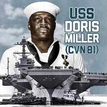Animated Graphic Honoring the Naming of the future USS Doris Miller (CVN 81)