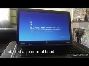 Windows 10 kill screen (very rare)