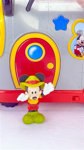 Satisfying Unboxing Experience with Mickey Mouse Happy Camper Playset #mickeymouse #shortvideo