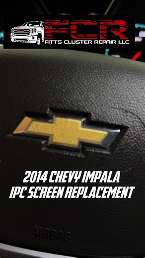2014 Chevrolet Impala Instrument Cluster Display Replacement
