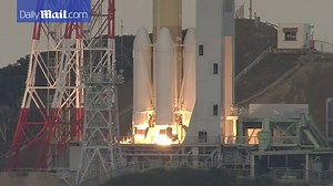 Japan's military launches first communications satellite