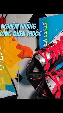Trên tay một thương hiệu lạ!! Giày cầu lông #LEFUS. #Review thử xem thế nào? #MDRT