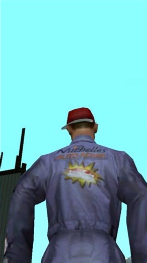 GTA SA CJ on duty flying 🙀 | gta sa | gta v | #shorts #gta #gaming