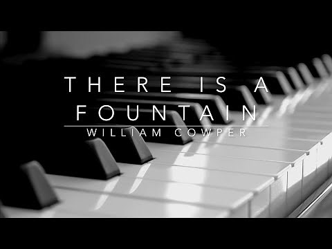There Is a Fountain (William Cowper) - Hymn | Lyrics | Piano | Instrumental | Accompaniment
