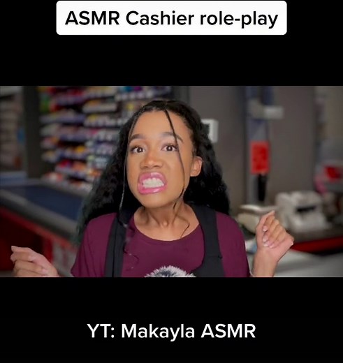 ASMR Cashier Role-play with Makayla ASMR