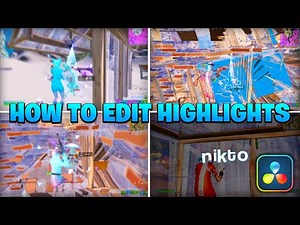 How to Edit *THE BEST FORTNITE MONTAGE* in DaVinci Resolve 18 | FULL TUTORIAL Pt.2 (+Free Presets)