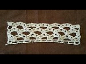 Crochet tutorial lesson 38: An airy stitch, net, loop...easy!
