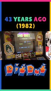 10K views · 445 reactions | Dig Dug Released On This Day 43 Years Ago In 1982. #digdug #arcade #atari #OnThisDay #videogames #gamingcommunity #nostalgia #retro #retrogaming #gaming #FacebookGaming #facebookreels | This Week In Gaming | Facebook