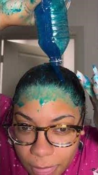 PART 2 stuck in my hair DIY GEL #hairstyle #gel #hairstyle #stylingtools #messyhair