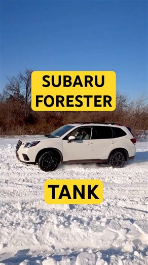 Subaru Forester is a Tank