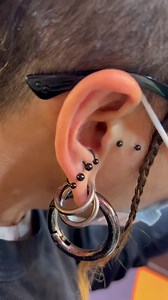 my daughter gets a ear piercing | Lily Lu