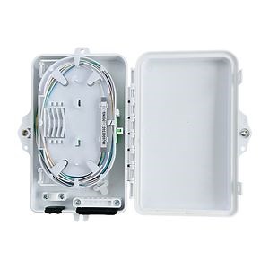 [Hot Item] Heavy-Duty Fiber Optic Distribution Box with Lock and Cable Entry