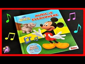 DISNEY MICKEY MOUSE "MUSIC IS EVERYWHERE" - Read Aloud - Storybook for kids, children