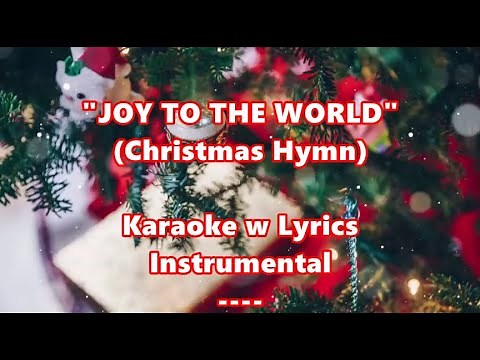 JOY TO THE WORLD "Karaoke w Lyrics" (Country)
